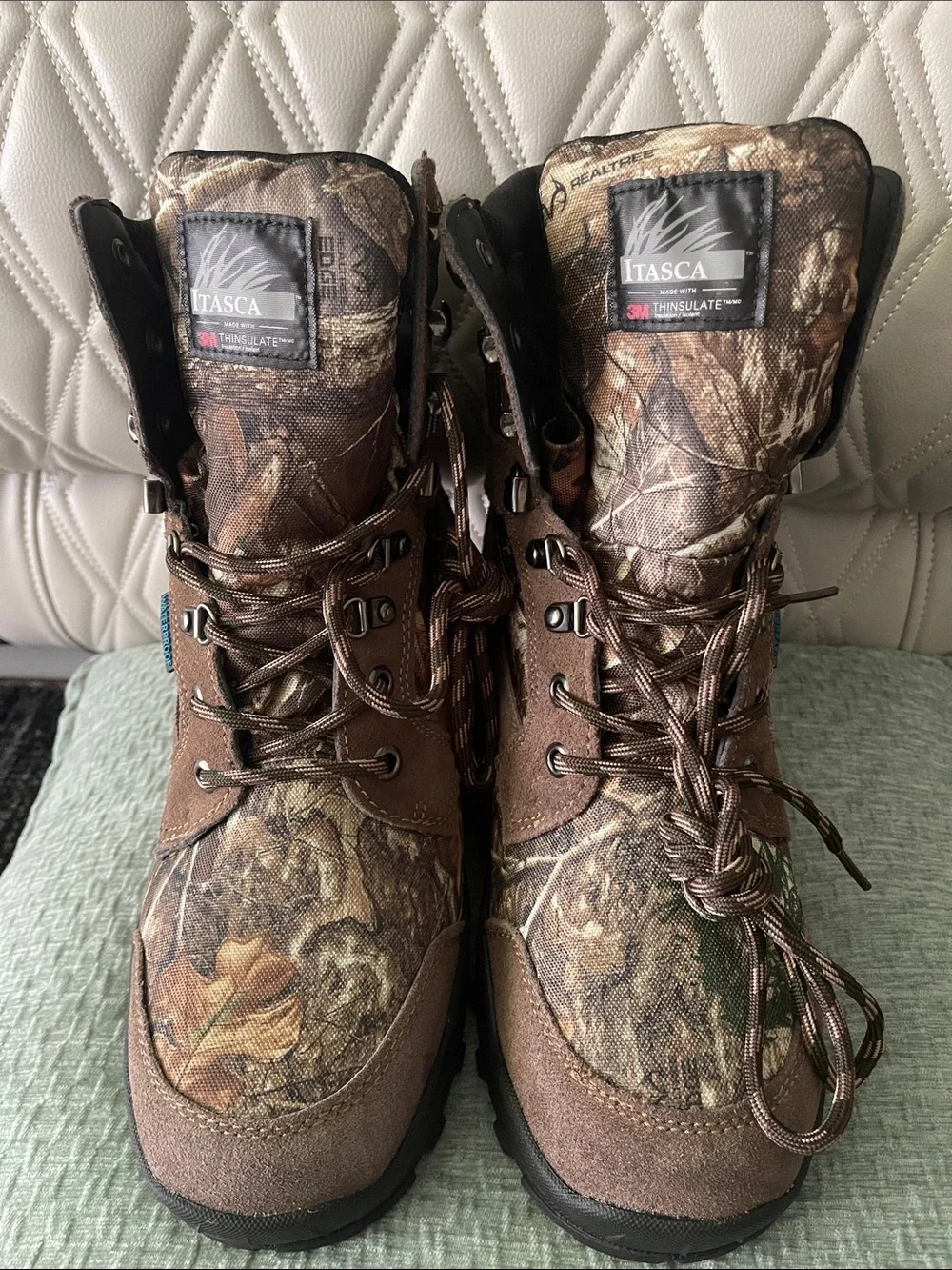 Itasca Men's big buck thinsulate Camo Hunting Boots size 9.5